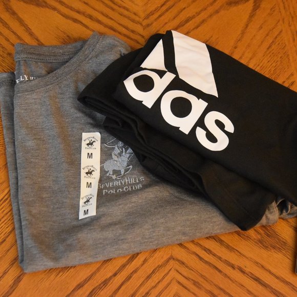 Tops - 3/$15🍁NWT Shirt bundle | Adidas & BHPC